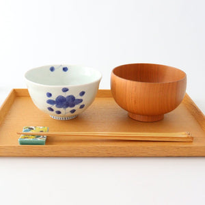 Large rice bowl, porcelain, peonies, Arita ware