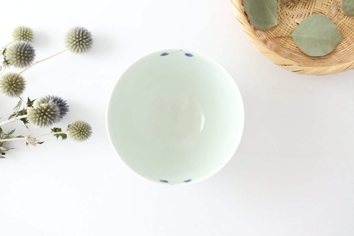 Round Noodle Bowl Peonies | Arita Ware