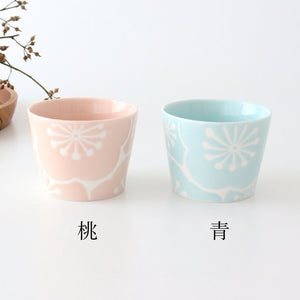 Inoko Plum Blue Porcelain Hafuri Hasami Ware