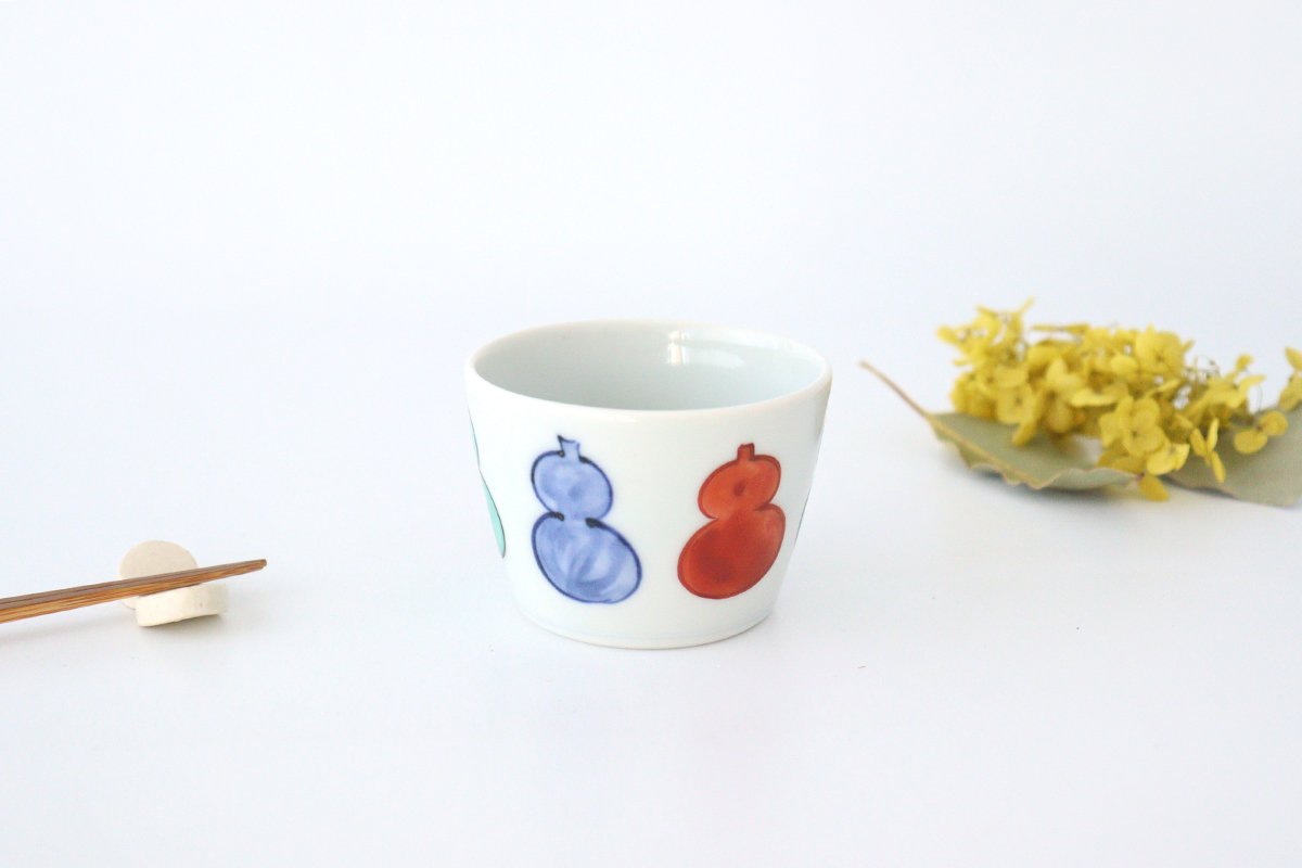 Zoho Kiln Soba Choko Six Gourds | Free Cup Mino Ware