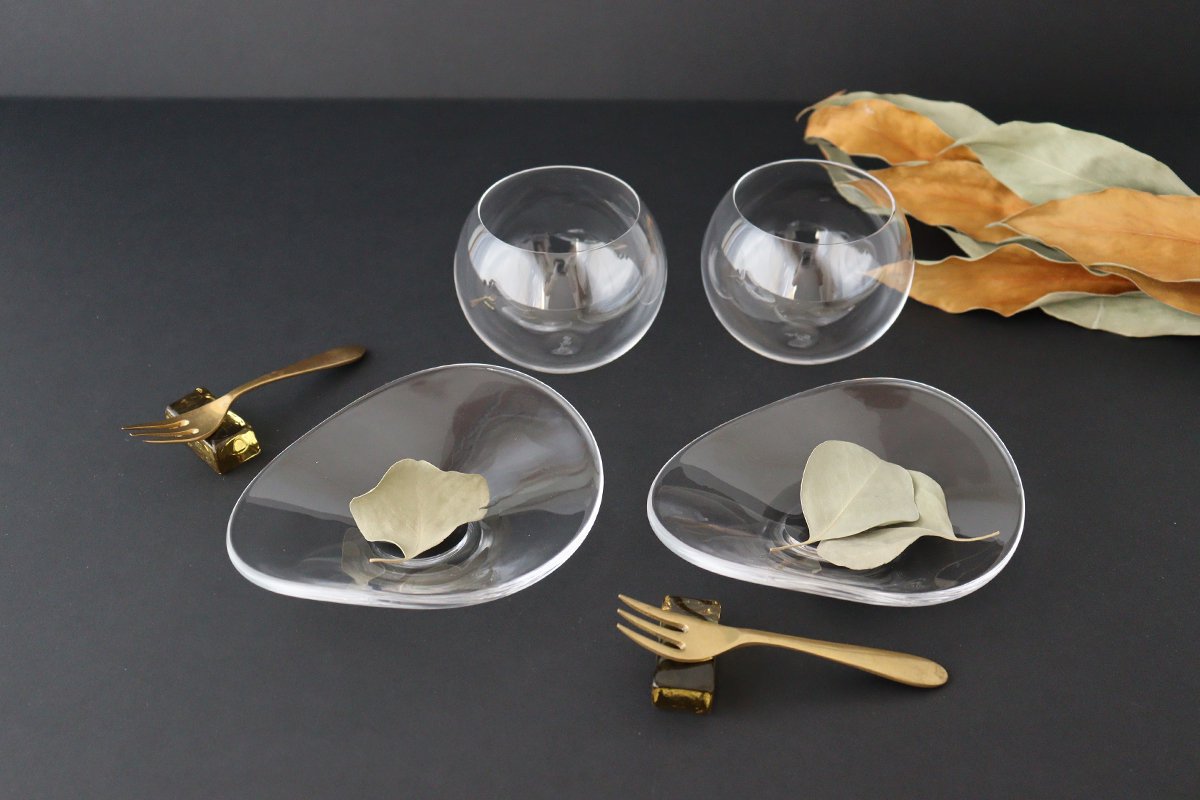 Cutlery Rest Square S Tan Glass Sghr Sugahara