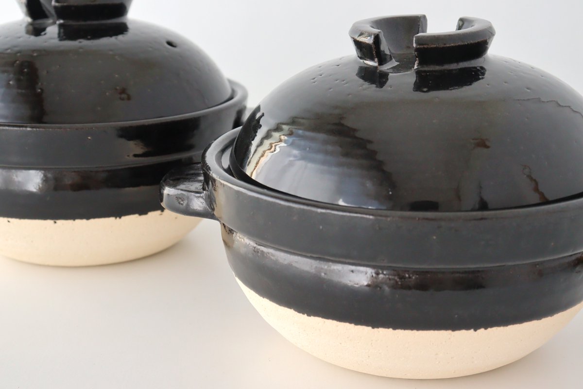 Kamado-san 2-cup heat-resistant pottery Hasenen Iga ware
