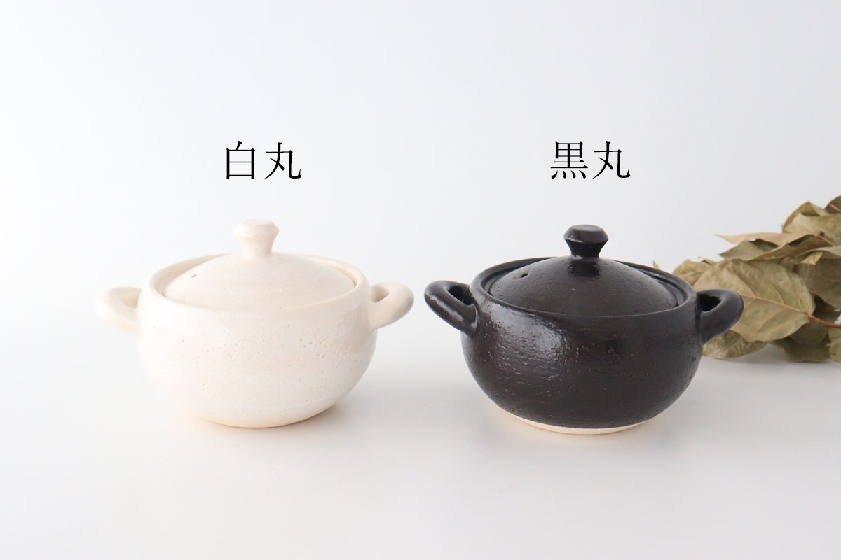 Iga clay pot Shiromaru heat-resistant pottery Hasenen Iga ware