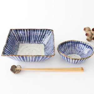 Oval small porcelain, dyed jukusa, Hasami ware