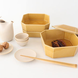 Three-tier Jyubako Bento BoX Beige | Mino Ware