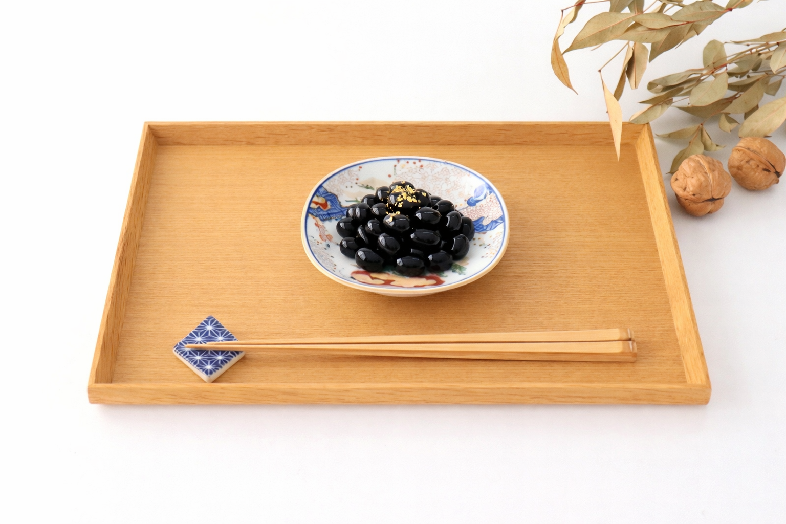 Small Plate Spring and Autumn Pattern | Arita Ware