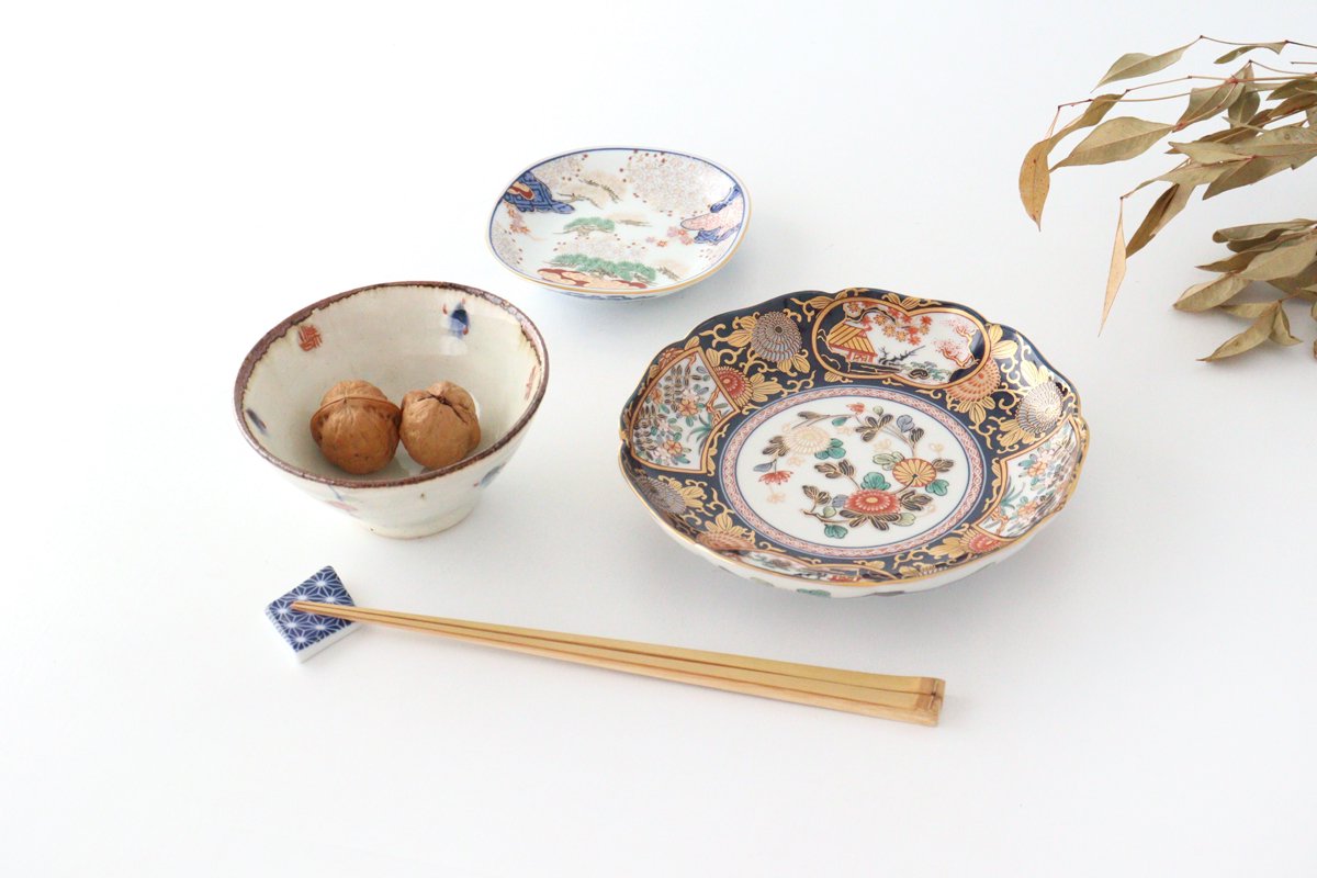 Small Plate Spring and Autumn Pattern | Arita Ware