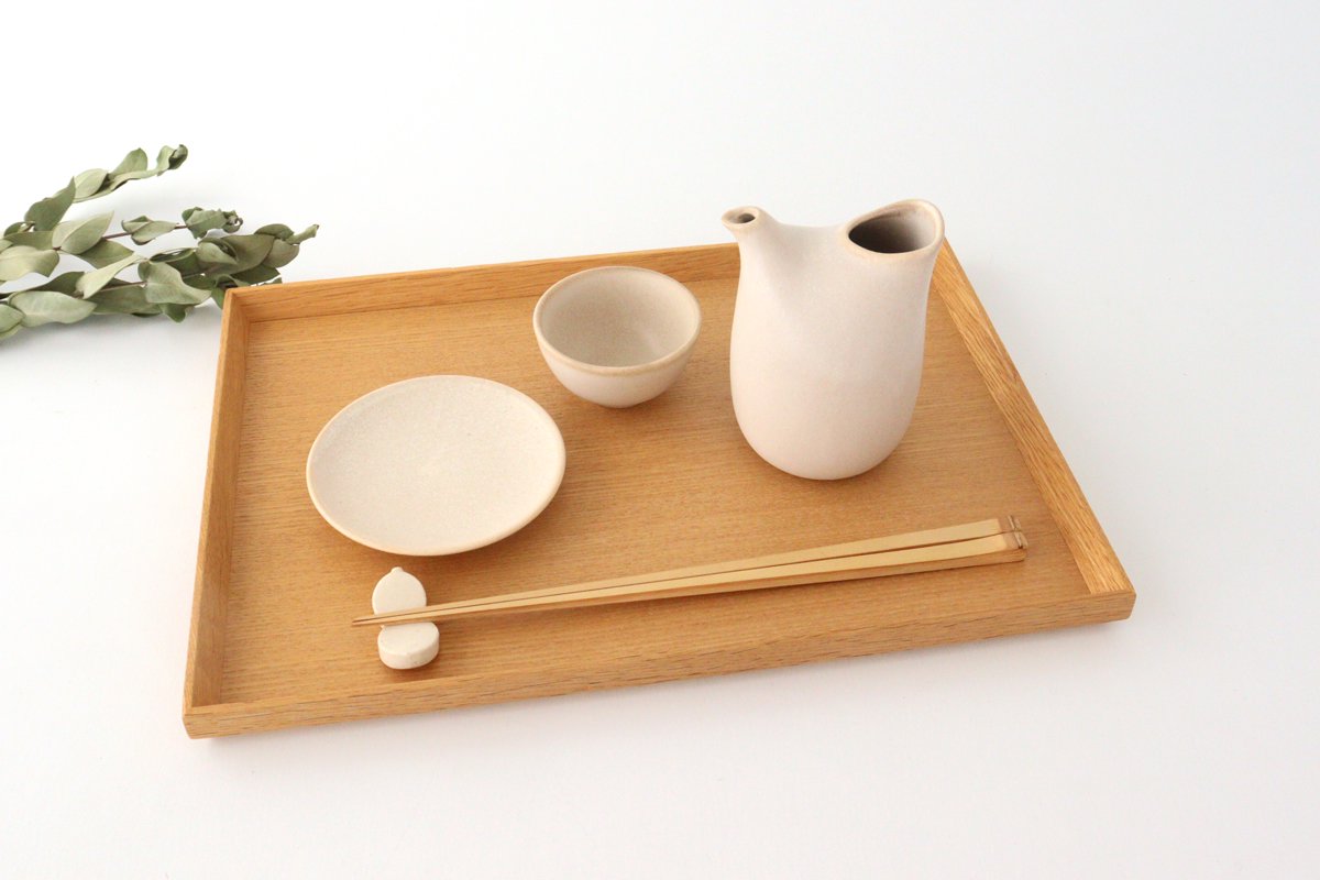 Tokkuri small rice white porcelain Mino ware