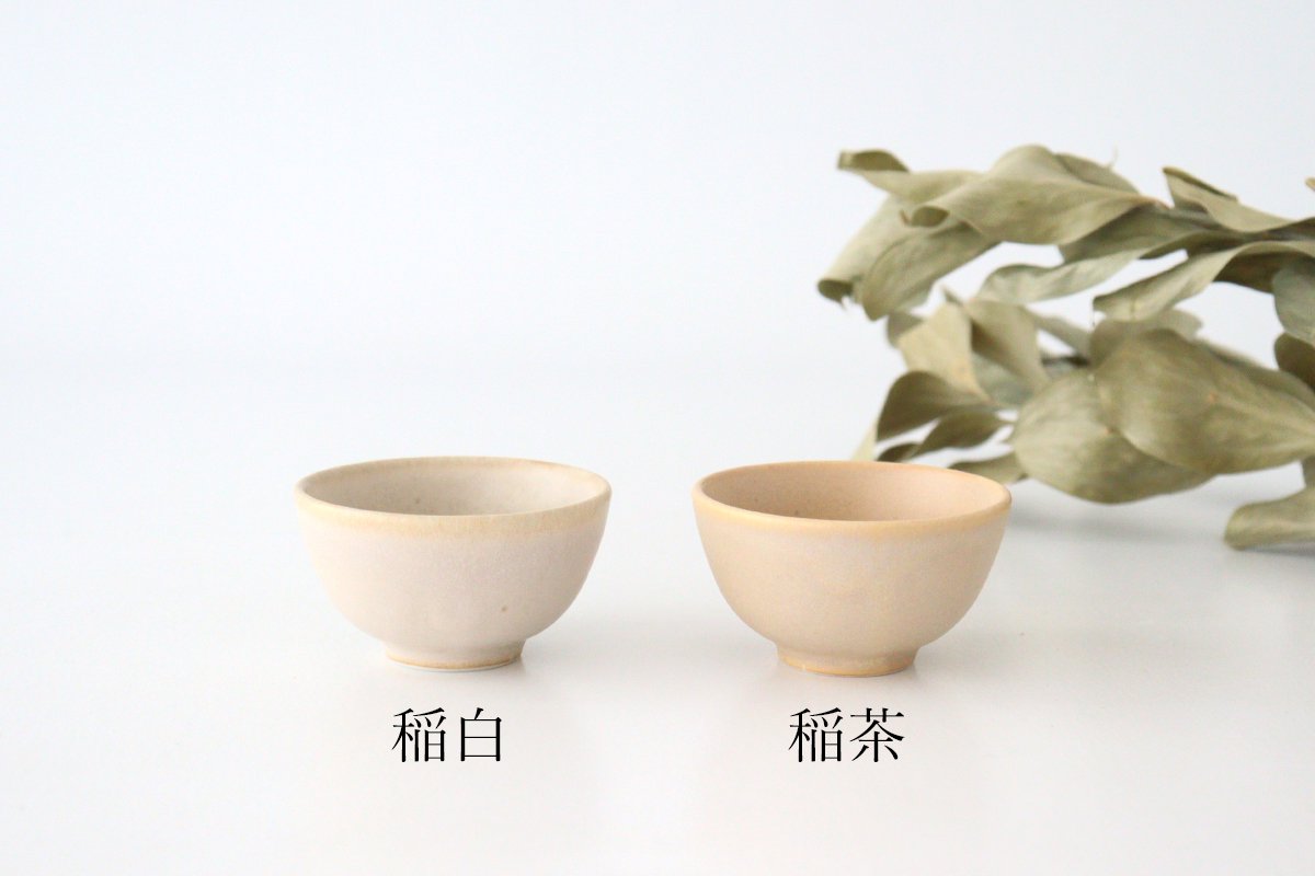 Inochi rice white porcelain Mino ware