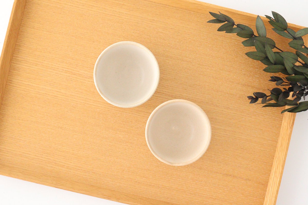 Inochi rice white porcelain Mino ware