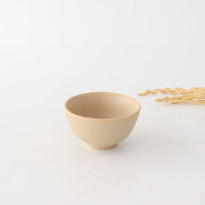 Sake Cup Choko Beige | Mino Ware