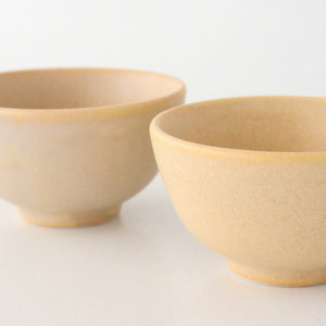 Sake Cup Choko Beige | Mino Ware