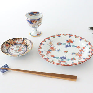 Small plate Rinpa Old Imari style porcelain Arita ware