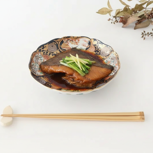 Round Plate Old Imari Style Rinpa | Arita Ware