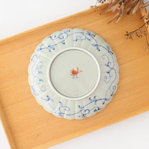 Rinkurou Kiln Round Plate Old Imari Sakura Tree Pattern 18.5cm/7.3in | Hasami Ware