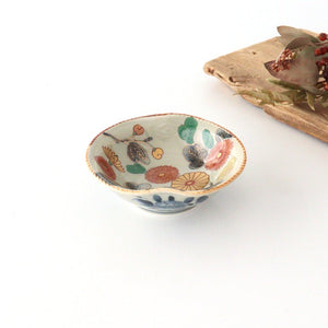 Rinkurou Kiln Small Bowl Old Imari Chrysanthemum Pattern | Kobachi Hasami Ware