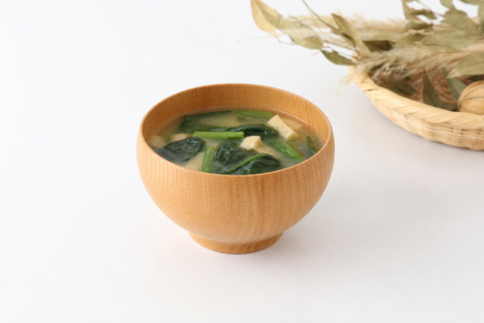 Sen Chitose Soup Bowl Zelkova | Yamanaka Lacquerware