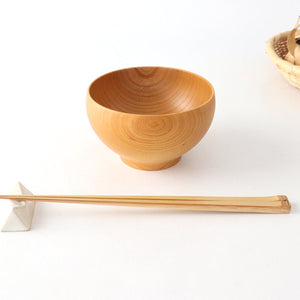 Sen Chitose Soup Bowl Zelkova | Yamanaka Lacquerware