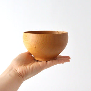 Sen Chitose Soup Bowl Zelkova | Yamanaka Lacquerware