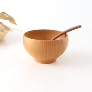 Sen Chitose Soup Bowl Zelkova | Yamanaka Lacquerware