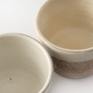 Fuchira horizontal carving Bodega cup pottery Furuya Seisho