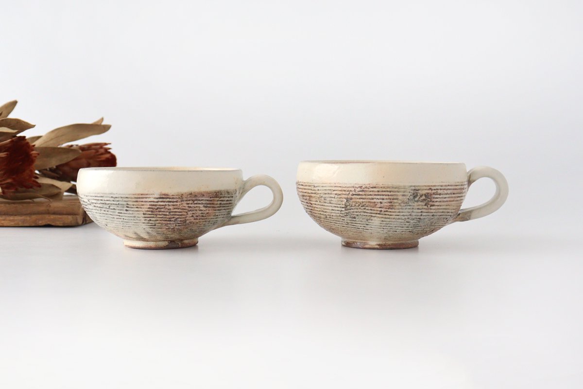 Furutani Seitosho Soup Cup Horizontal Stripes