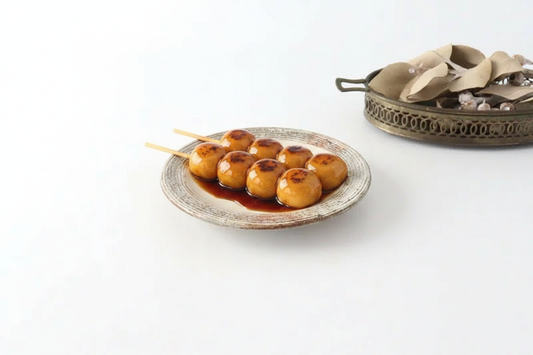 Furutani Seitosho Lined-rimmed Round Plate