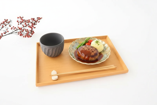 Rinkurou Kiln Round Plate Old Imari Sakura Tree Pattern 15cm/5.9in | Hasami Ware