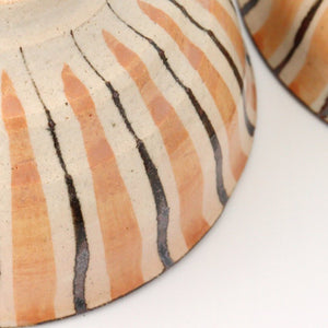 Donburi Bowl Straw Pattern Orange | Mino Ware