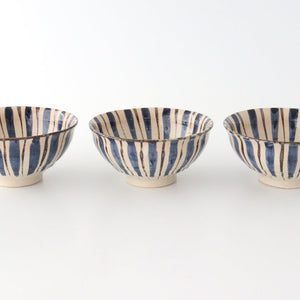 Donburi Bowl Straw Pattern Blue | Mino Ware