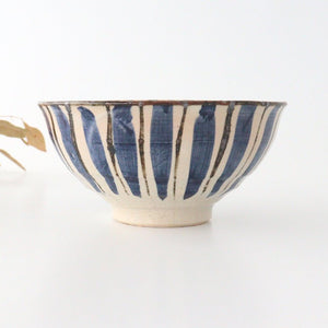 Donburi Bowl Straw Pattern Blue | Mino Ware