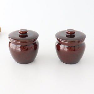 Small pot tea pottery Mino ware