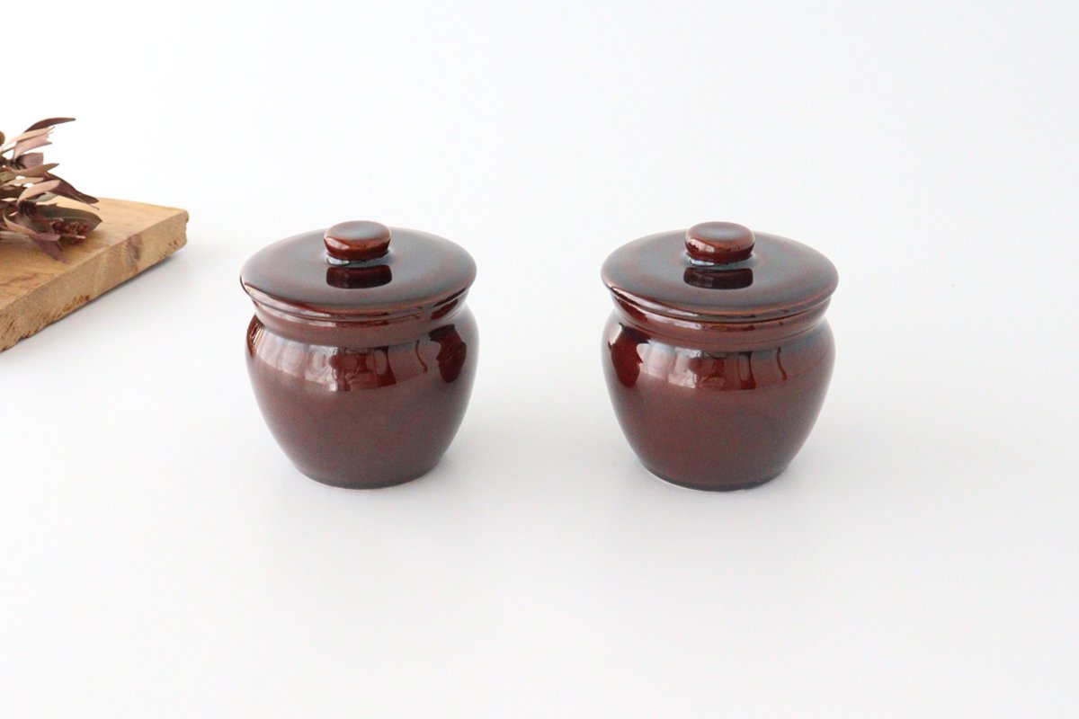Small pot tea pottery Mino ware