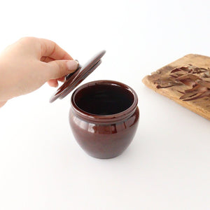Small pot tea pottery Mino ware