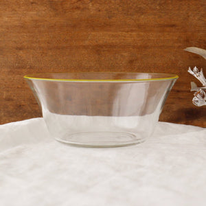 17cm bowl yellow bitte glass POTPURRI