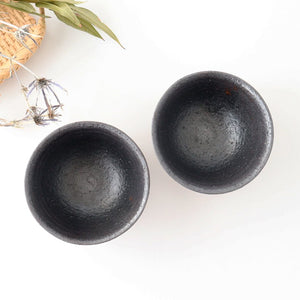 Rice Bowl Hakeme Brown | Mino Ware