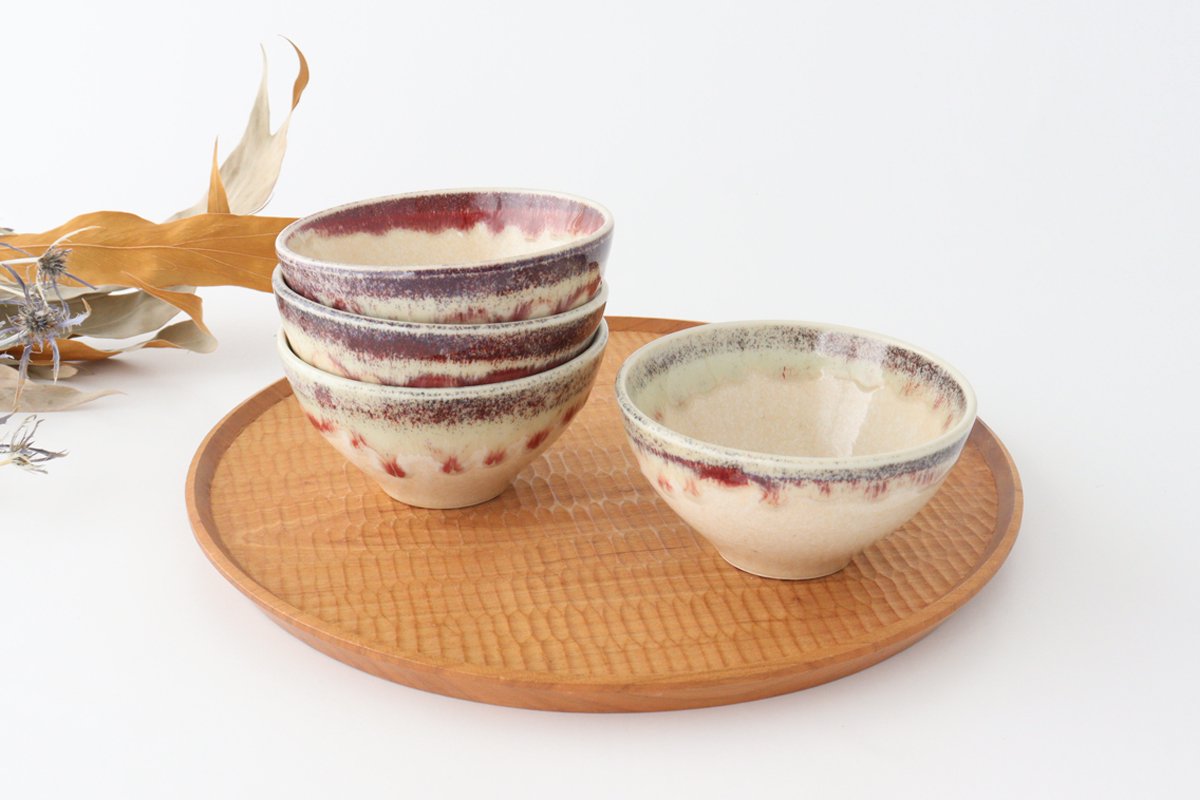 Small Bowl Red | Kobachi Mino Ware