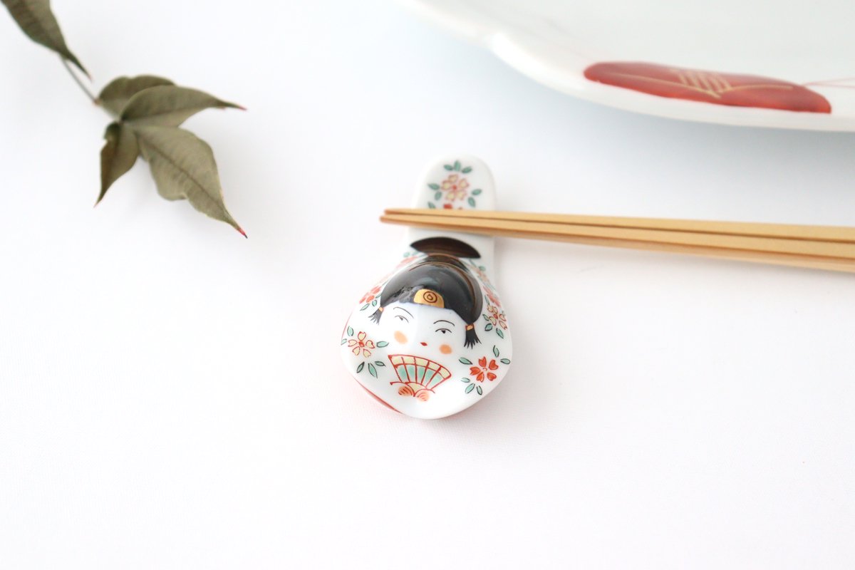 Chopstick Rest Mebina | Hashioki Arita Ware