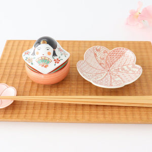 Chopstick Rest Pink Plum | Hashioki Arita Ware