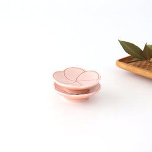 Chopstick Rest Pink Plum | Hashioki Arita Ware