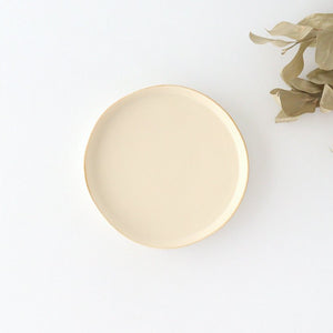 ORLO Round Plate Ivory 16cm/6.3in | Mino Ware