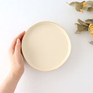 ORLO Round Plate Ivory 16cm/6.3in | Mino Ware