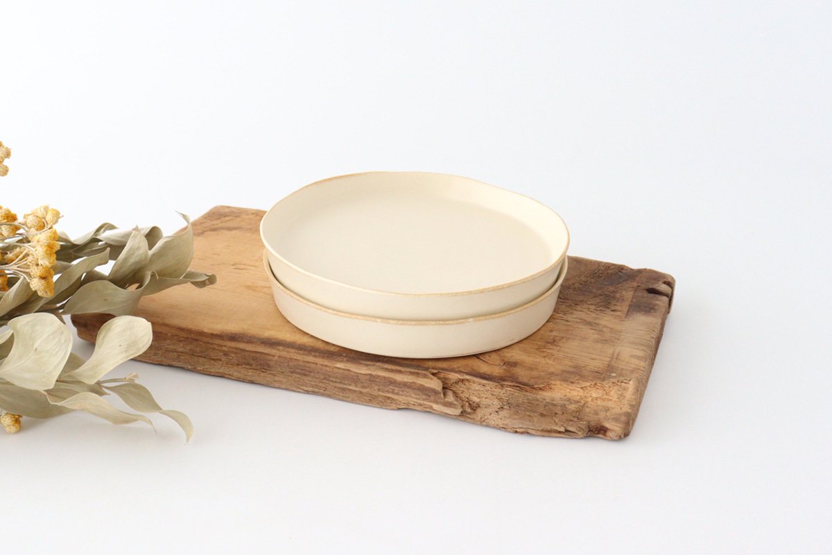 ORLO Round Plate Ivory 16cm/6.3in | Mino Ware