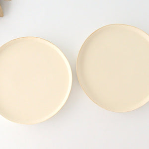 ORLO Round Plate Ivory 24cm/9.4in | Mino Ware