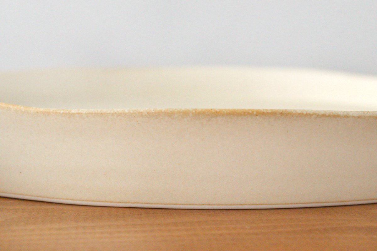 ORLO Round Plate Ivory 24cm/9.4in | Mino Ware