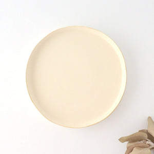 ORLO Round Plate Ivory 24cm/9.4in | Mino Ware