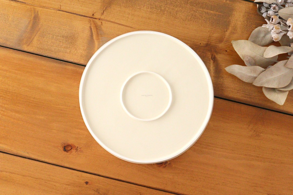 ORLO Round Plate Ivory 24cm/9.4in | Mino Ware