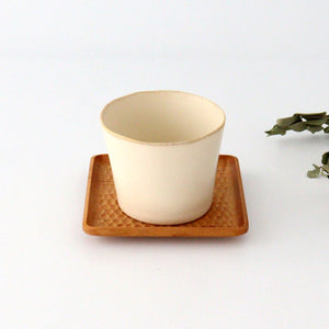 ORLO Free Cup Ivory | Soba Choko Mino Ware