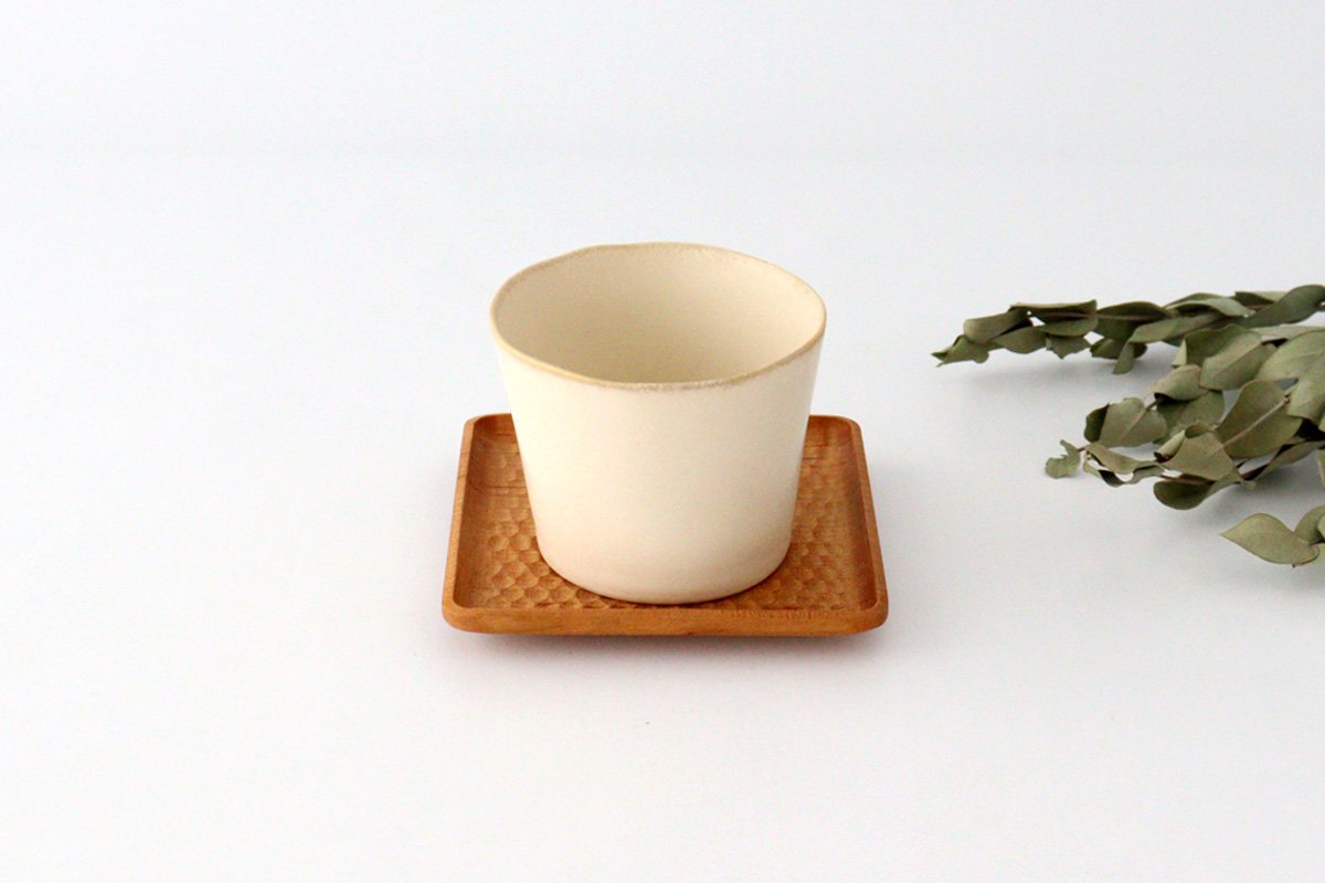 ORLO Free Cup Ivory | Soba Choko Mino Ware