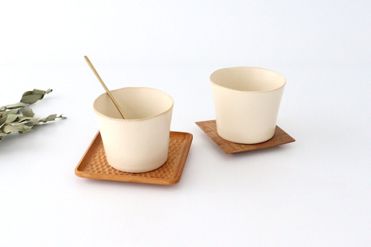 ORLO Free Cup Ivory | Soba Choko Mino Ware